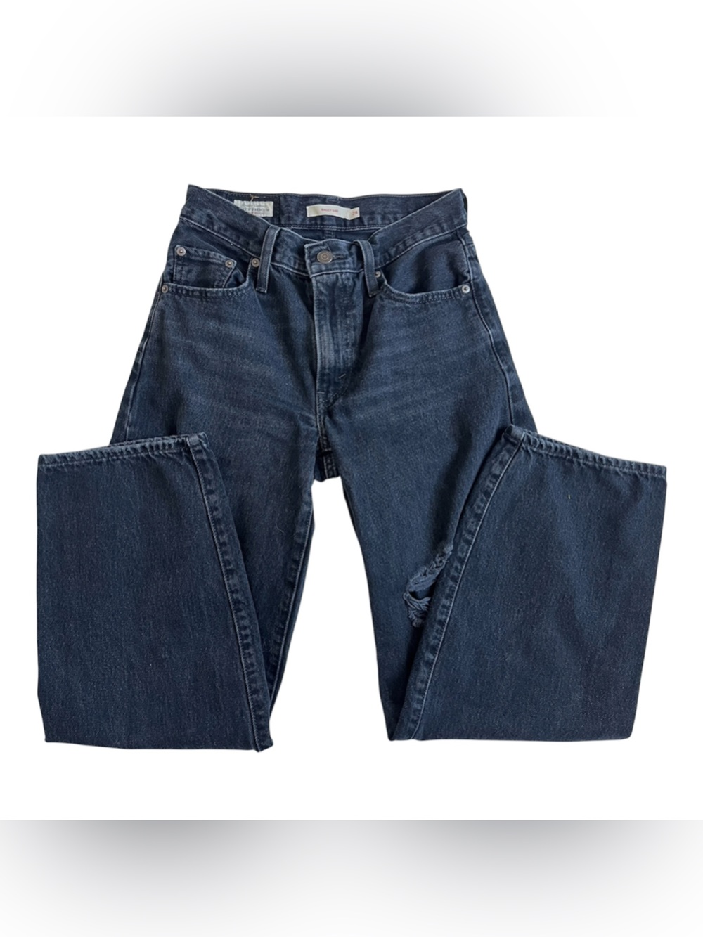 Levi's Black Baggie Dad Jeans